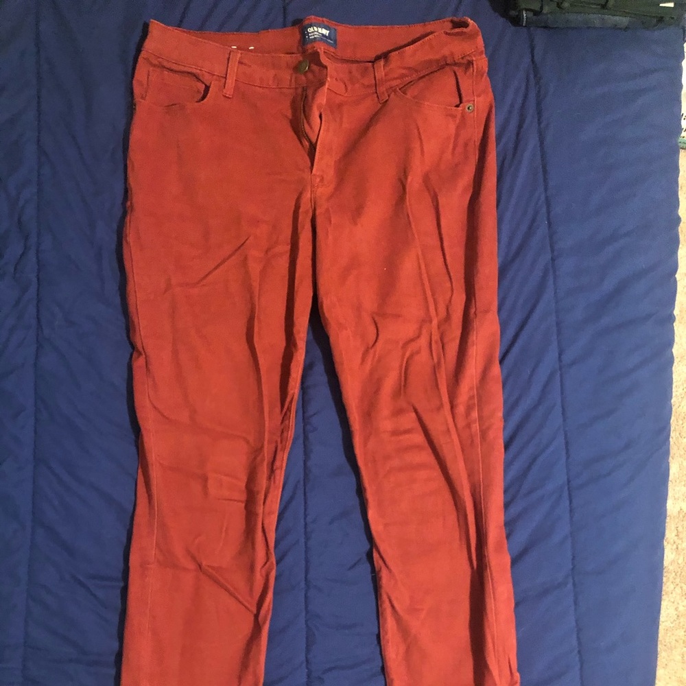 Red pants